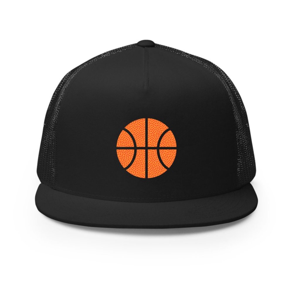 Basketball Trucker Hat, Buckets, Hoops, Slam, Streetwear, Hype, Splash, Duke